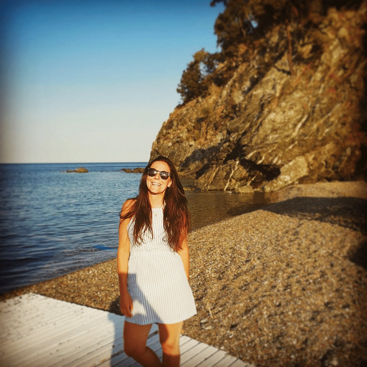 Valentina on the road